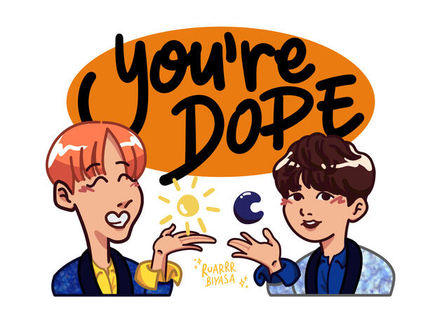 "You're DOPE!!" SOPE Greeting Card